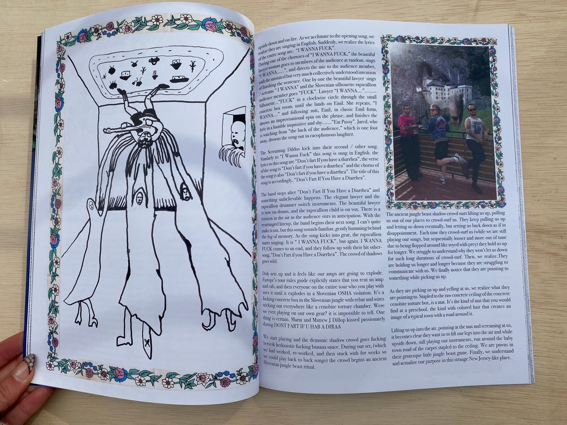 LAYLA GIBBON - "122 HOURS OF FEAR" ZINE