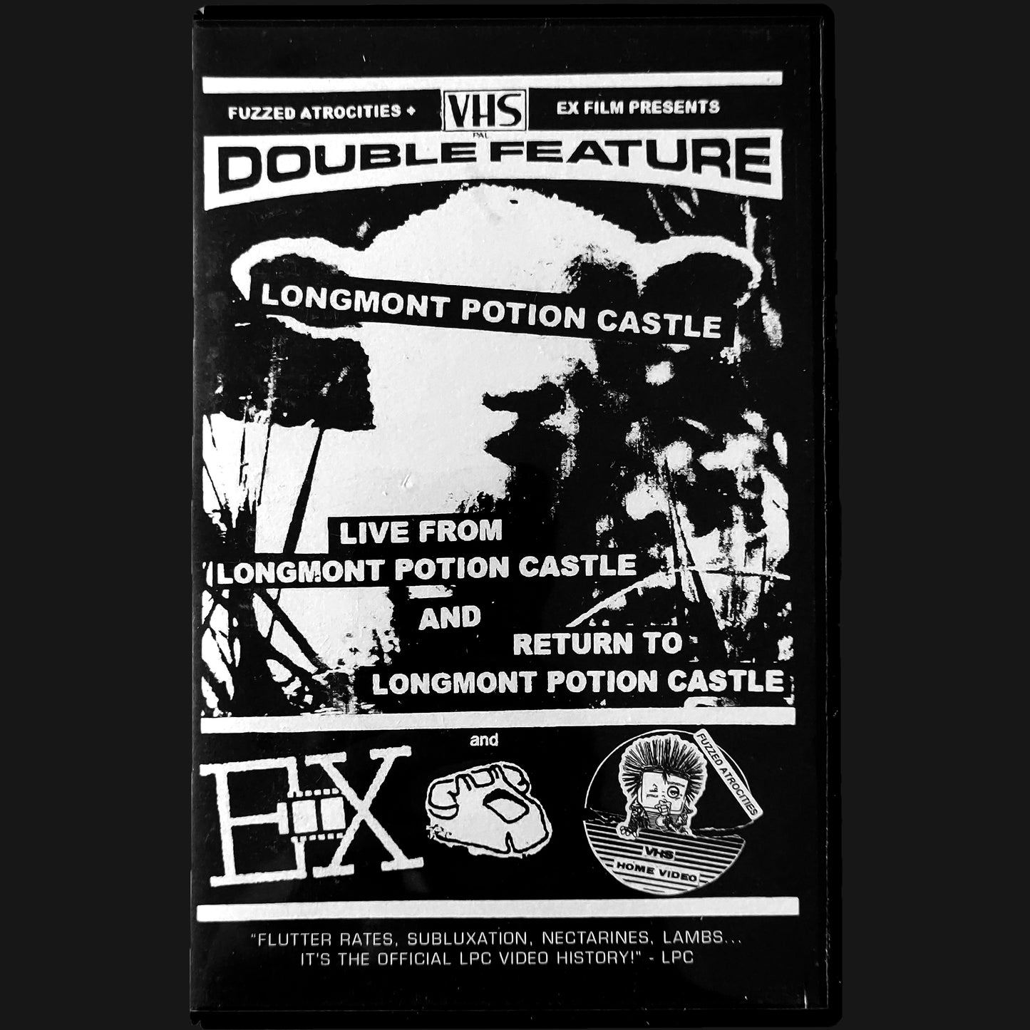LONGMONT POTION CASTLE - “VHS DOUBLE FEATURE SPECIAL” VHS
