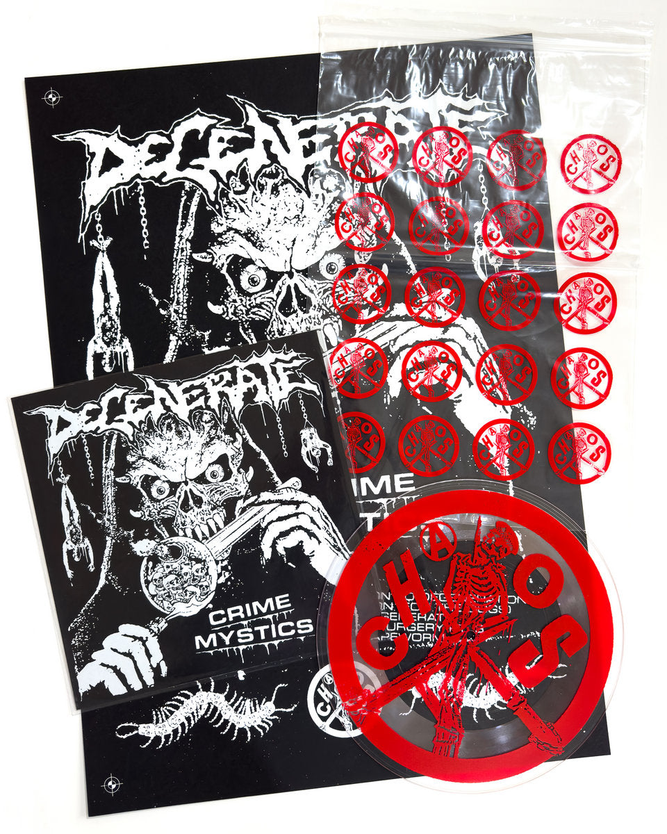 DEGENERATE - "CRIME MYSTICS" 10"