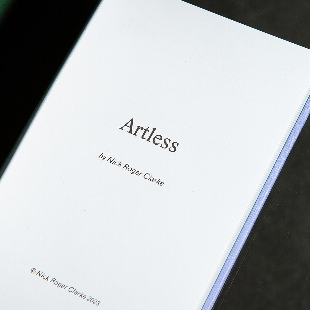 NICK CLARKE - "ARTLESS" BOOK