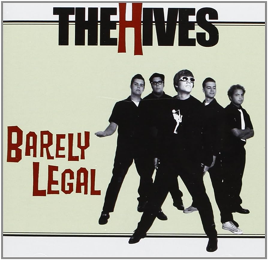 THE HIVES - "BARELY LEGAL" LP