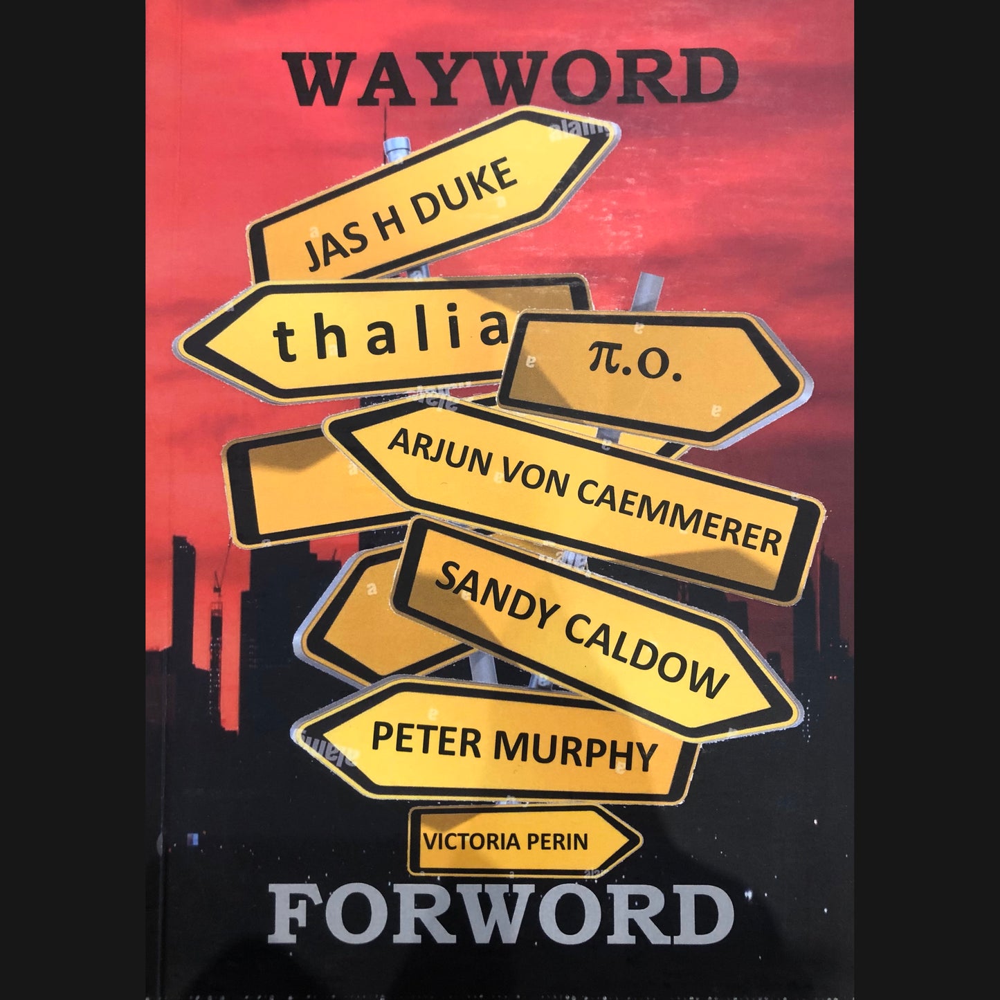 WAYWORD FORWARD - "AN ANTHOLOGY OF CONCRETE POETRY" BOOK