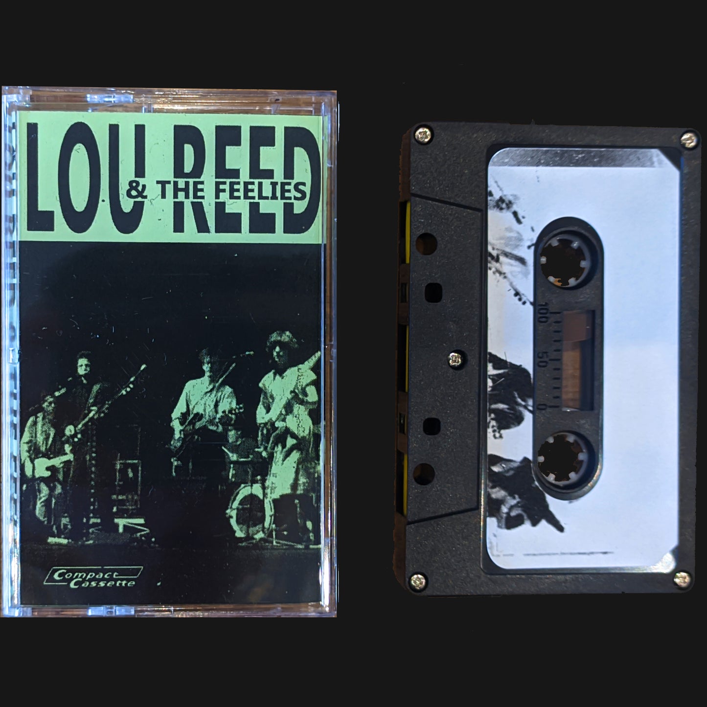 LOU REED & THE FEELIES - "LONG ISLAND, 1988" CS