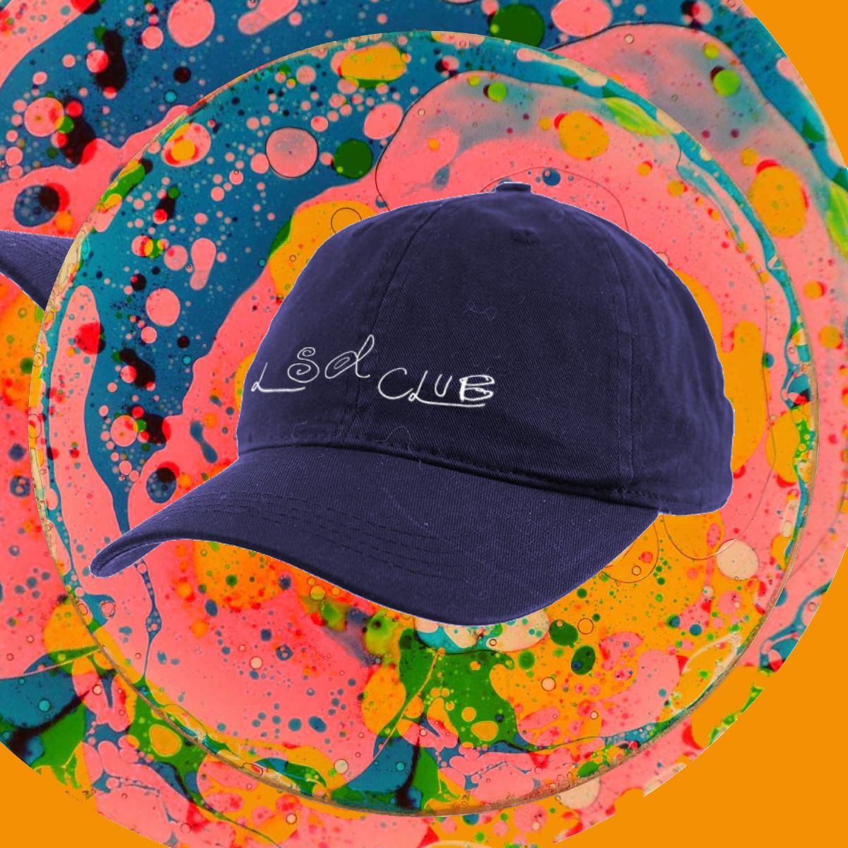 LULUS - "LSD CLUB" NAVY HAT