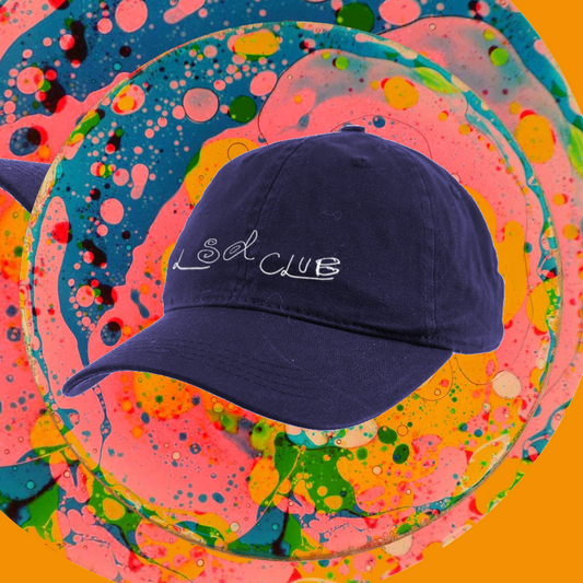 LULUS - "LSD CLUB" NAVY HAT