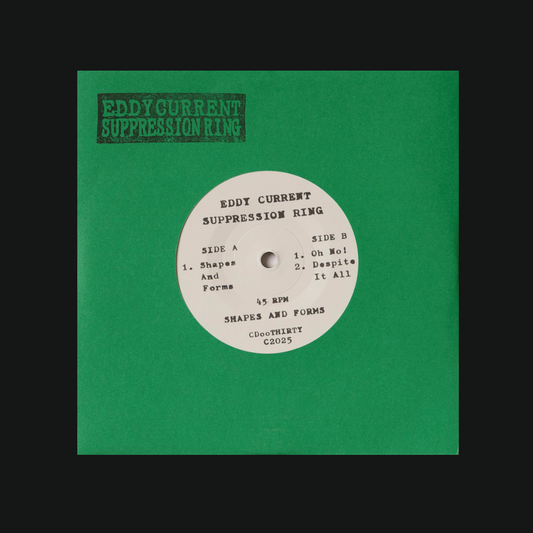 EDDY CURRENT SUPPRESSION RING - "SHAPES AND FORMS" 7"