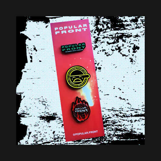POPULAR FRONT - "SUPPORTER PACK" PINS