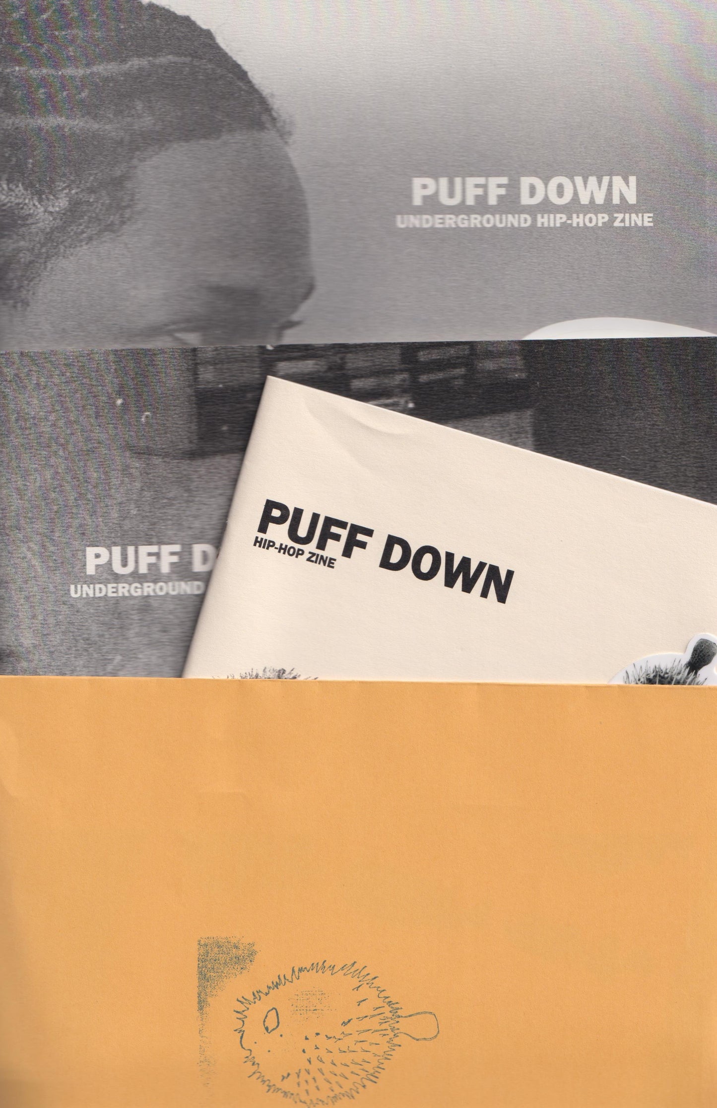 PUFF DOWN PACK [UNDERGROUND HIP-HOP] - “ISSUES 1, 2 & 3 COMBO” ZINE