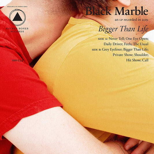 BLACK MARBLE - "BIGGER THAN LIFE" LP