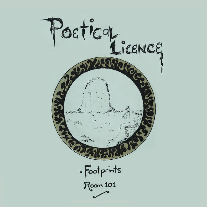 POETICAL LICENSE - "FOOTPRINTS B/W ROOM 101" 7"