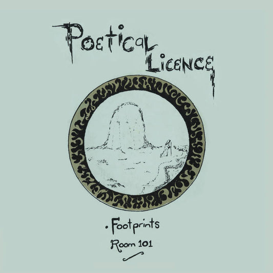 POETICAL LICENSE - "FOOTPRINTS B/W ROOM 101" 7"