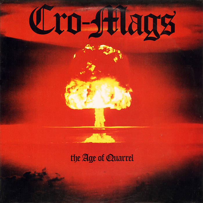CRO MAGS - "AGE OF QUARREL" LP