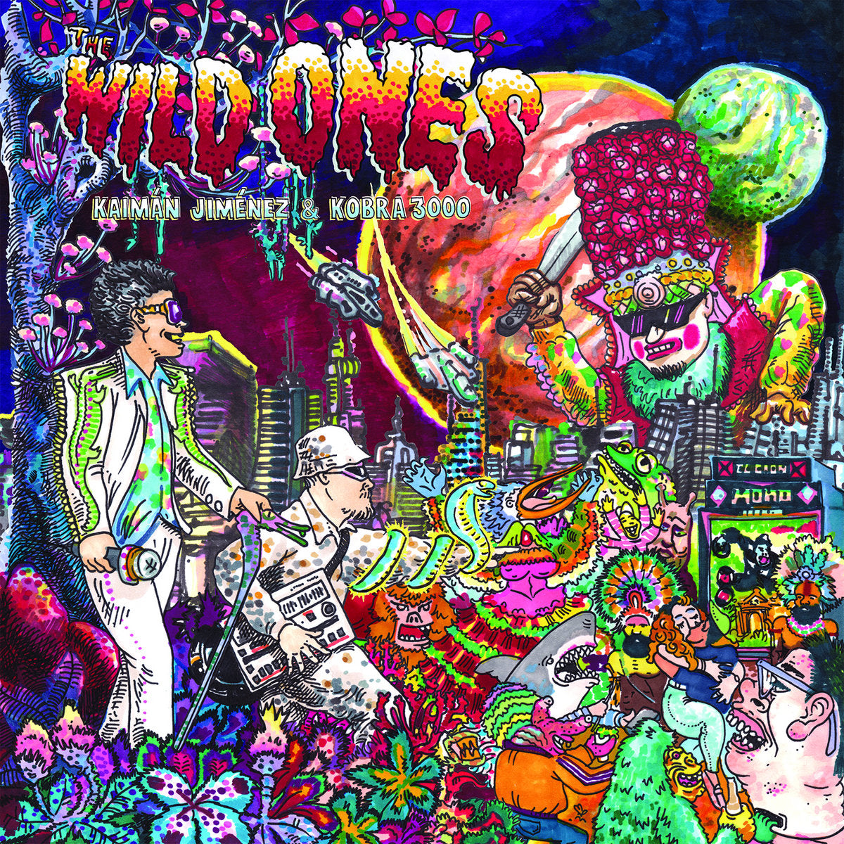 KAIMAN JIMENZ & KOBRA 300 - "THE WILD ONES" LP