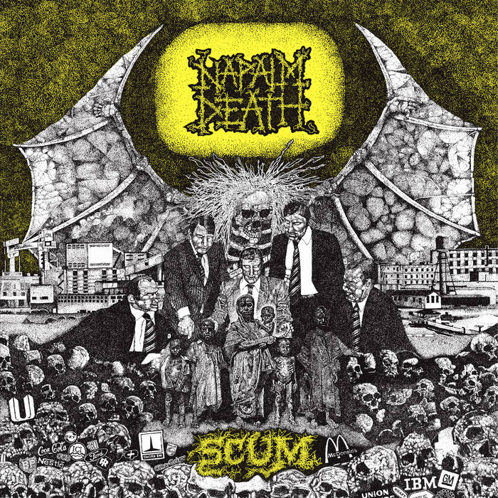 NAPALM DEATH - "SCUM" LP