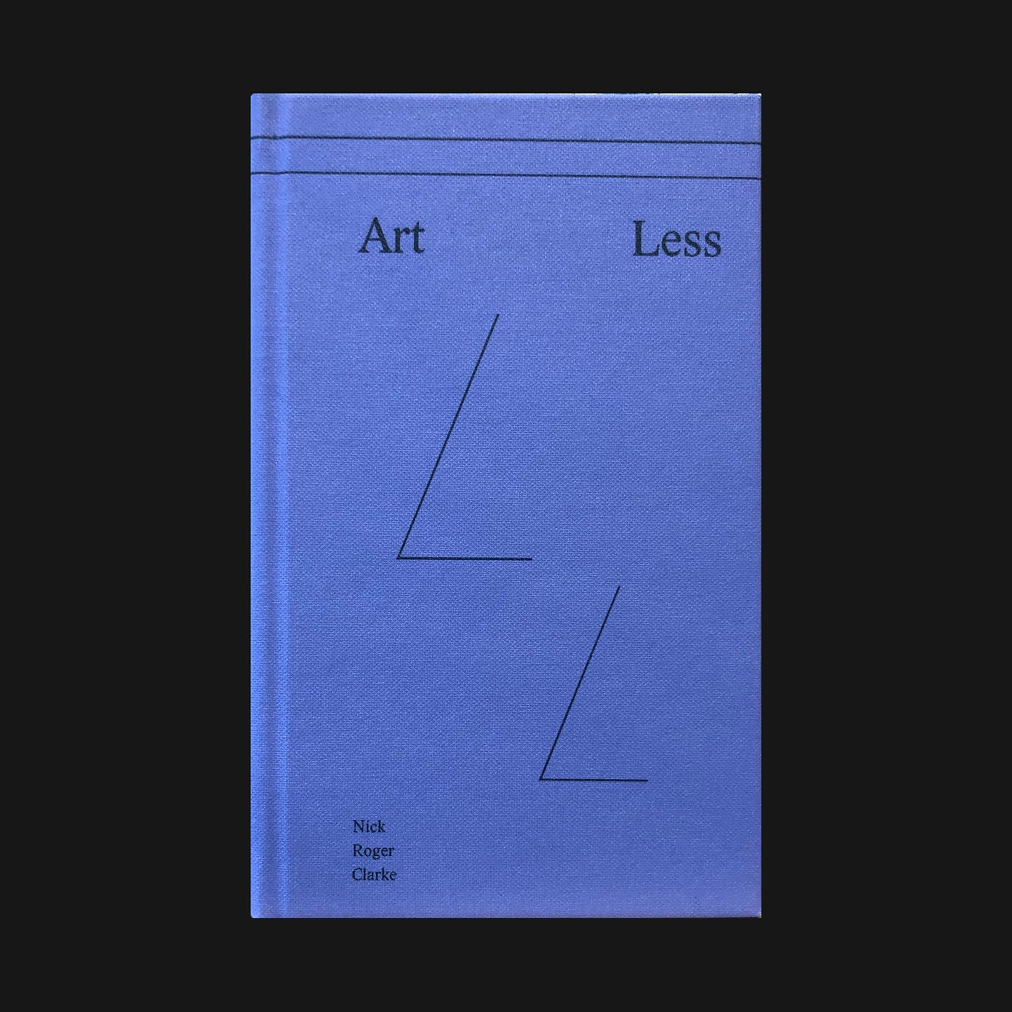 NICK CLARKE - "ARTLESS" BOOK