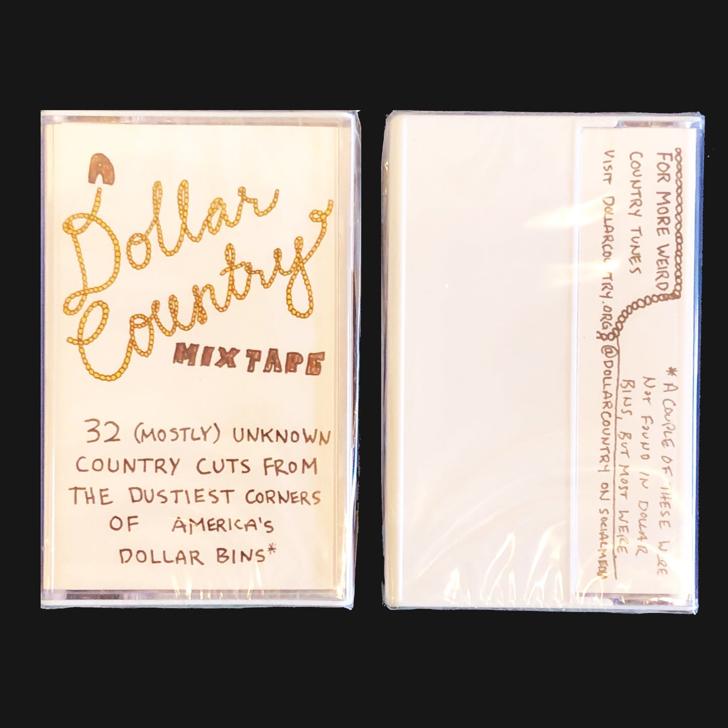 DOLLAR COUNTRY - "MIXTAPE #1: 32 (MOSTLY) UNKNOWN" CS