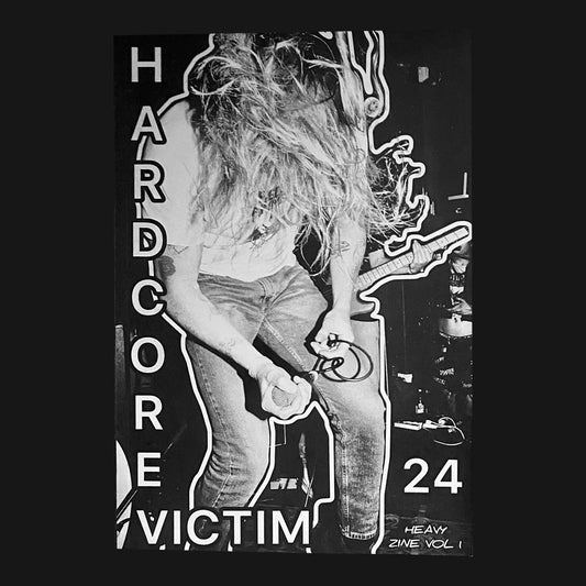 HEAVY ZINE - "HARDCORE VICTIM 24" ZINE