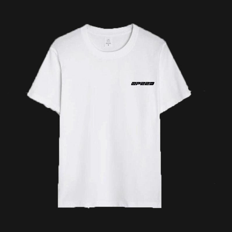 HER 他 - "SPEED" BLACK ON WHITE SHIRT