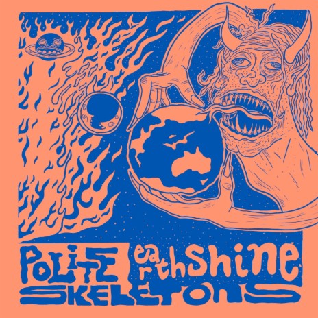 POLITE SKELETONS - "EARTHSHINE" 7"