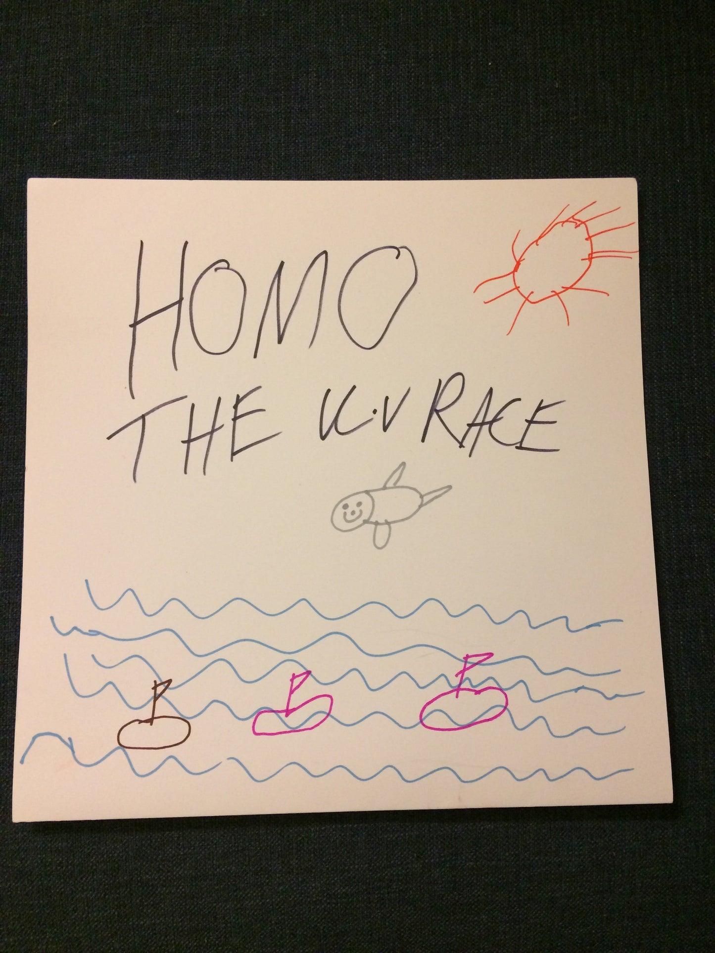 THE UV RACE - "HOMO" LP *LIMITED EDITION COVER*