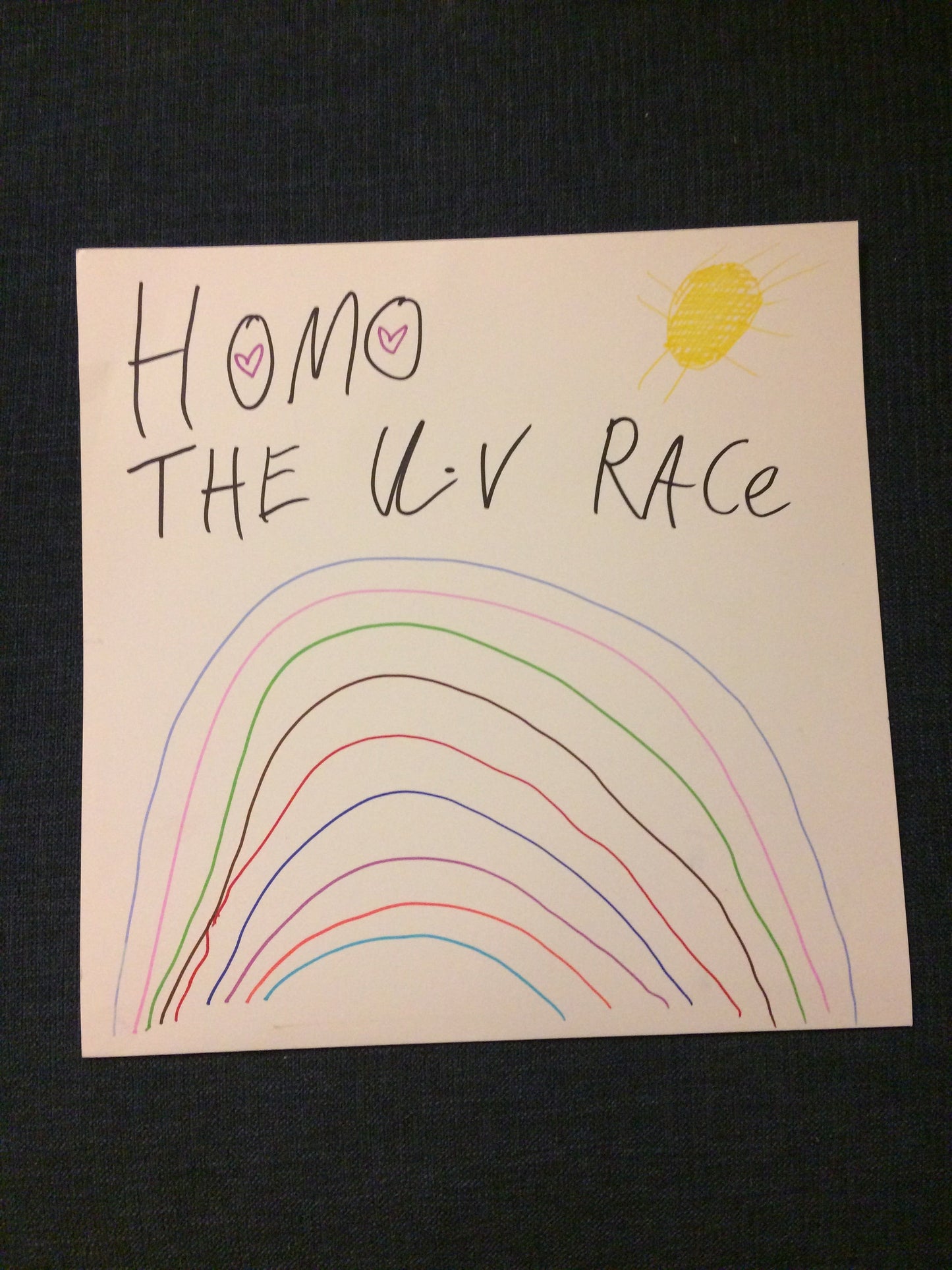 THE UV RACE - "HOMO" LP *LIMITED EDITION COVER*