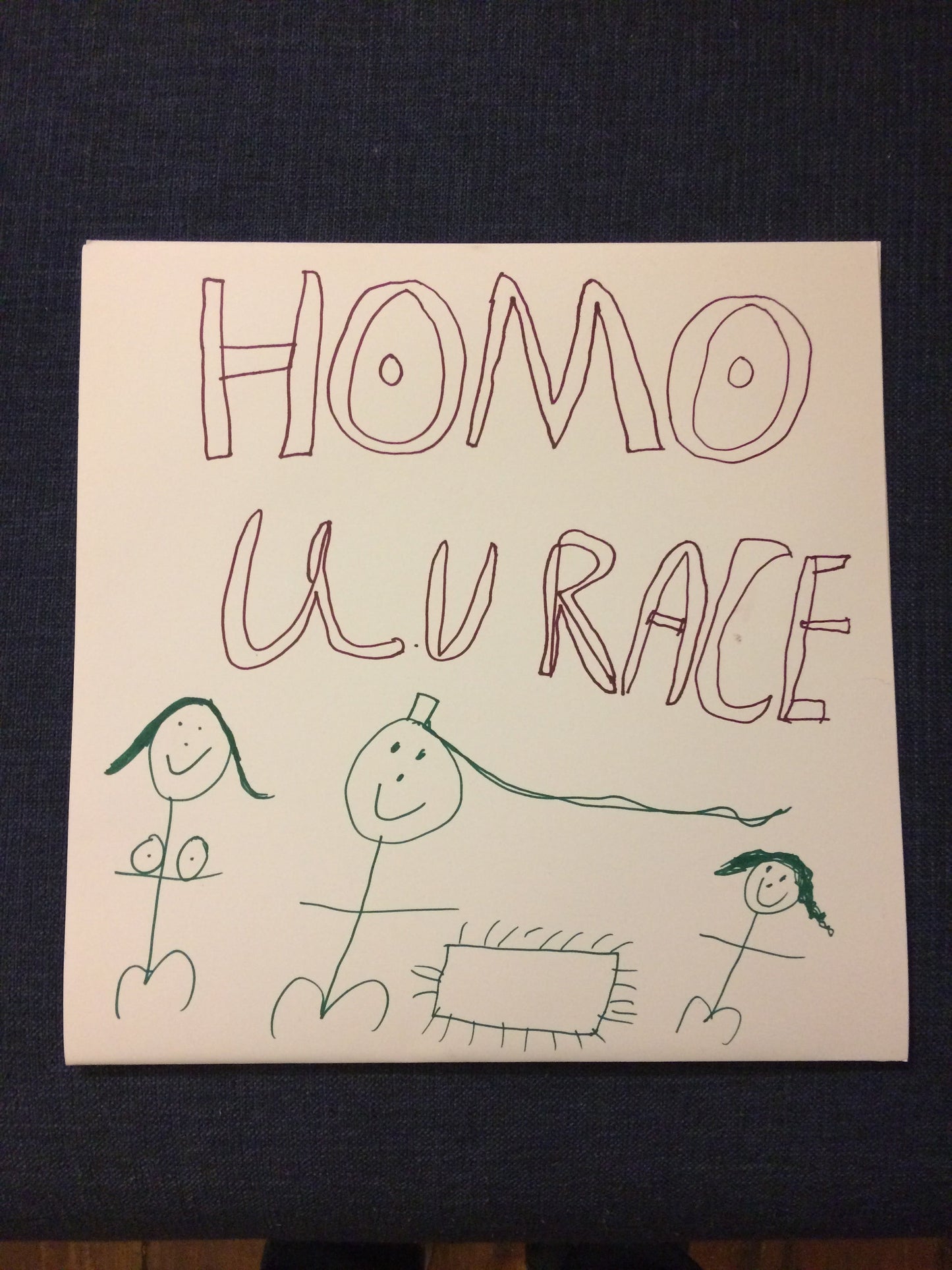 THE UV RACE - "HOMO" LP *LIMITED EDITION COVER*