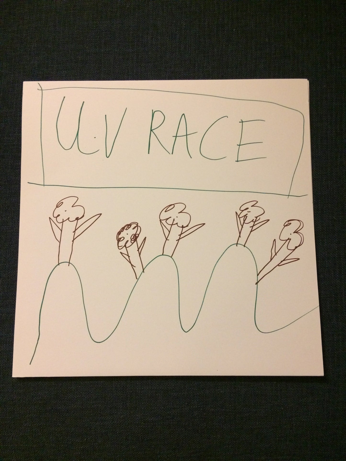 THE UV RACE - "HOMO" LP *LIMITED EDITION COVER*