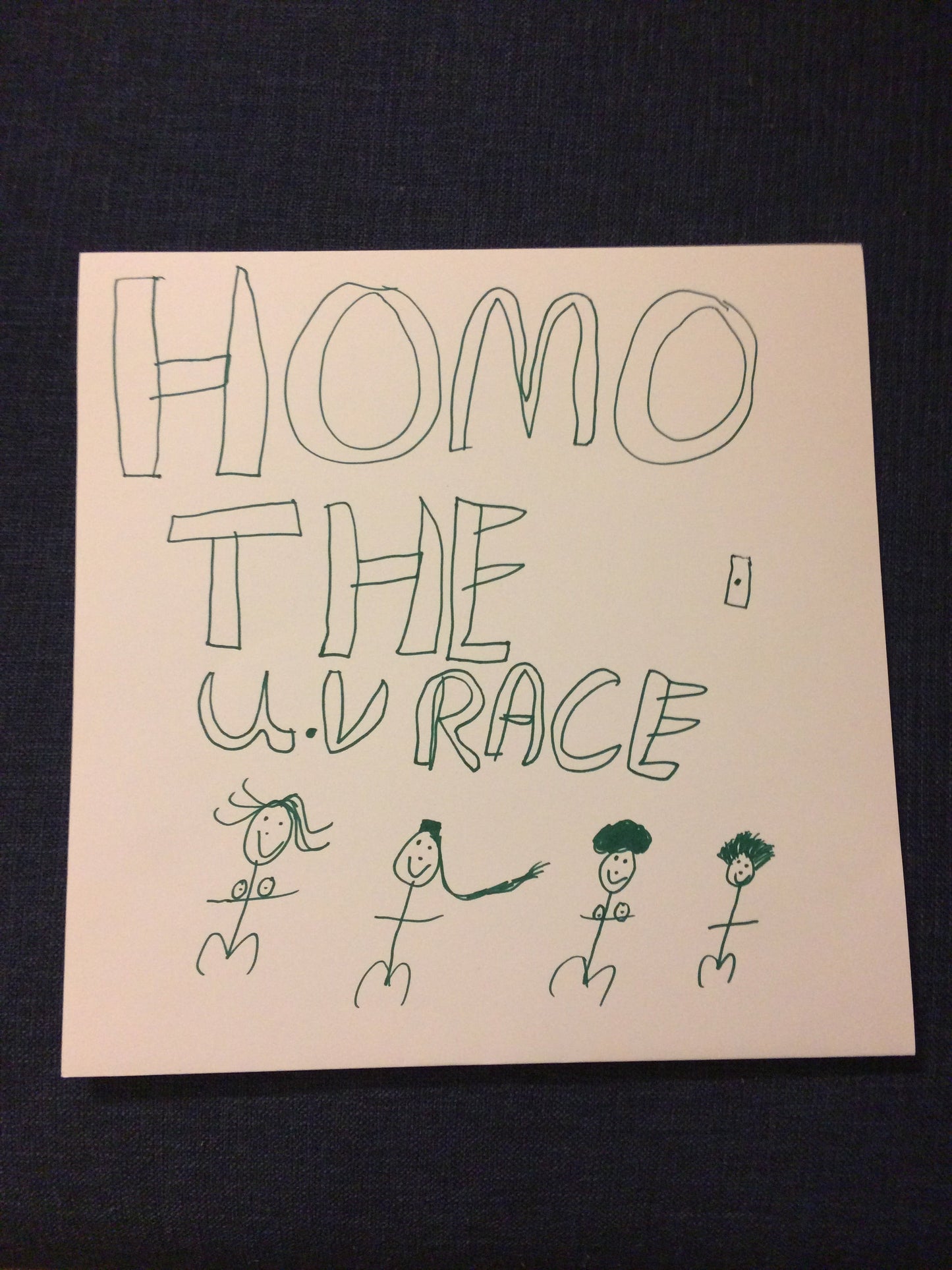 THE UV RACE - "HOMO" LP *LIMITED EDITION COVER*