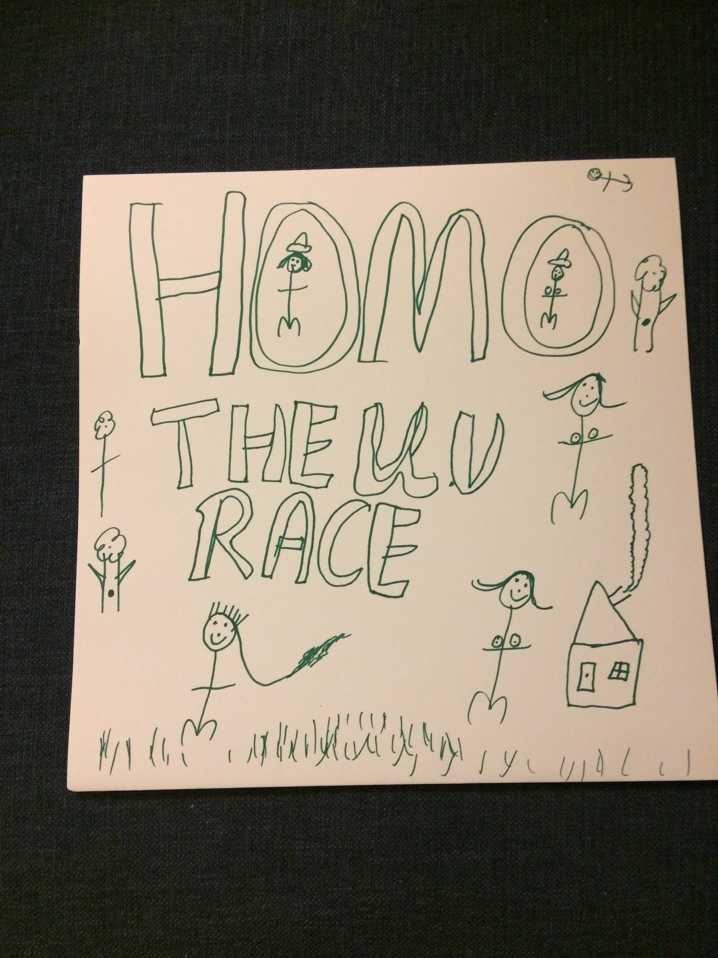 THE UV RACE - "HOMO" LP *LIMITED EDITION COVER*