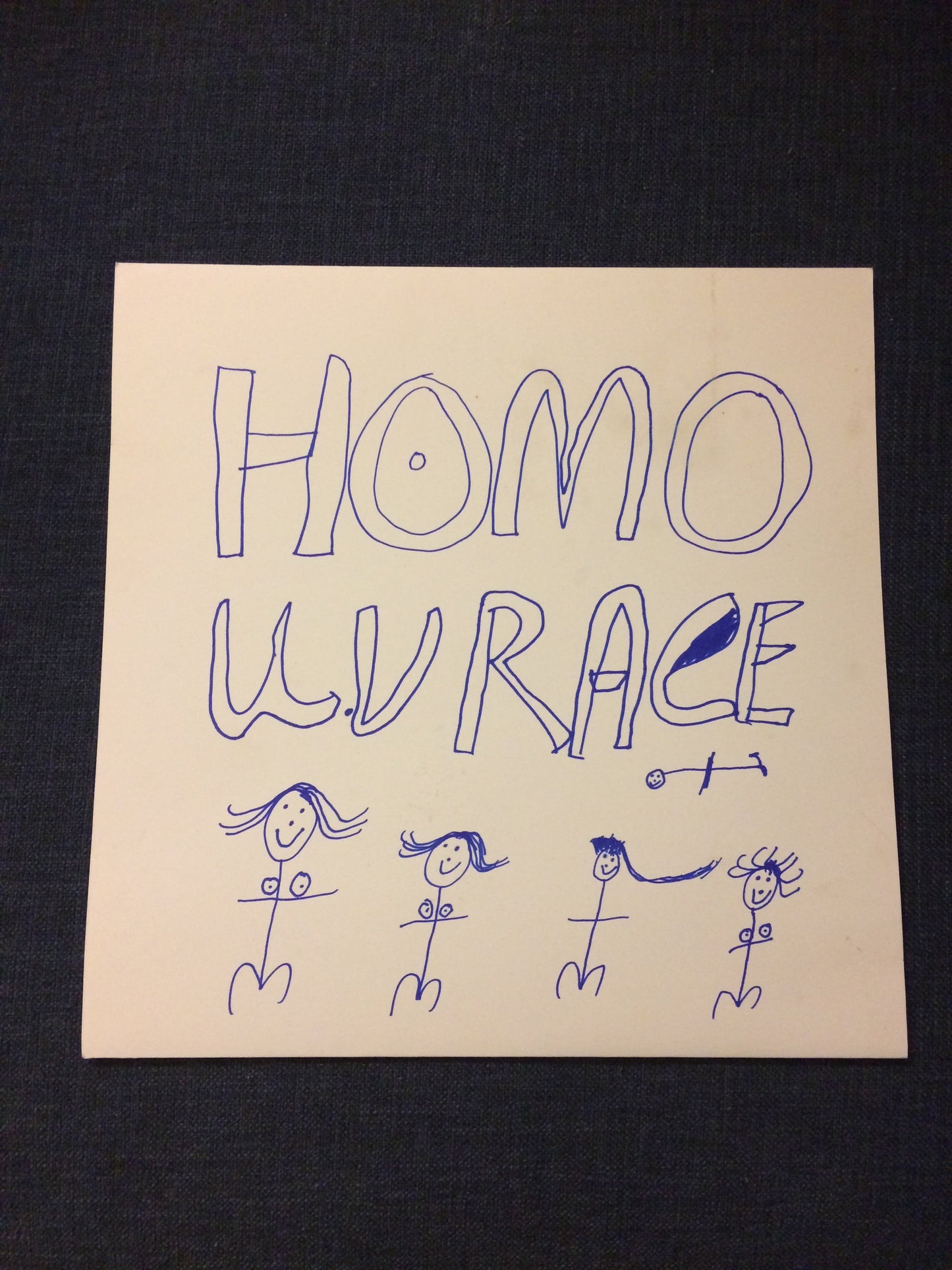 THE UV RACE - "HOMO" LP *LIMITED EDITION COVER*