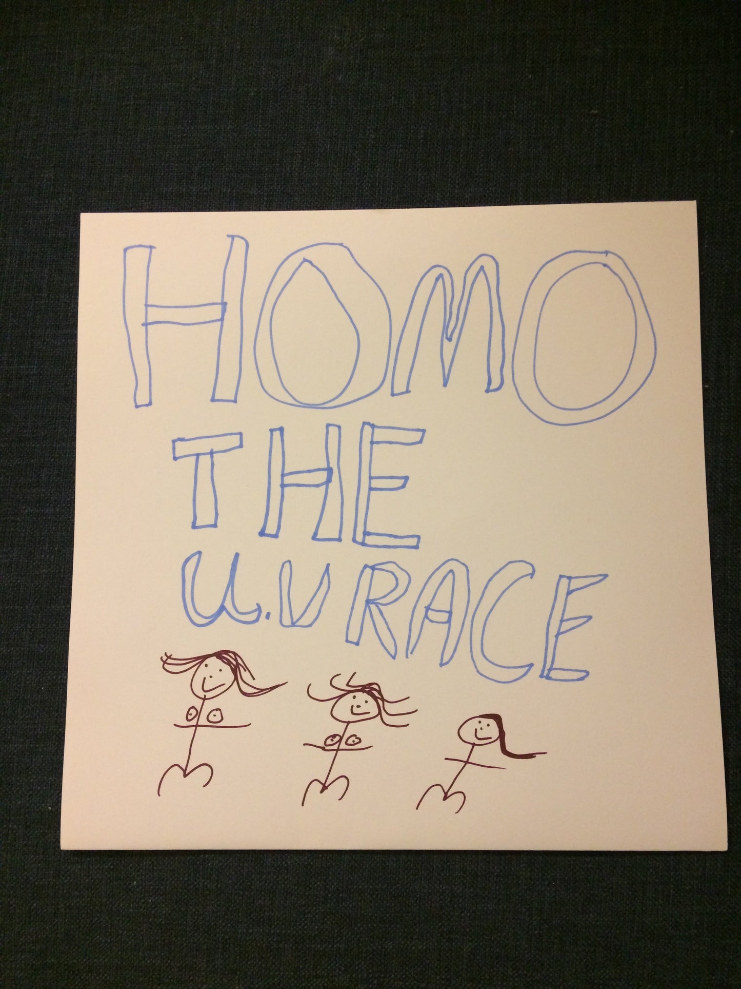 THE UV RACE - "HOMO" LP *LIMITED EDITION COVER*