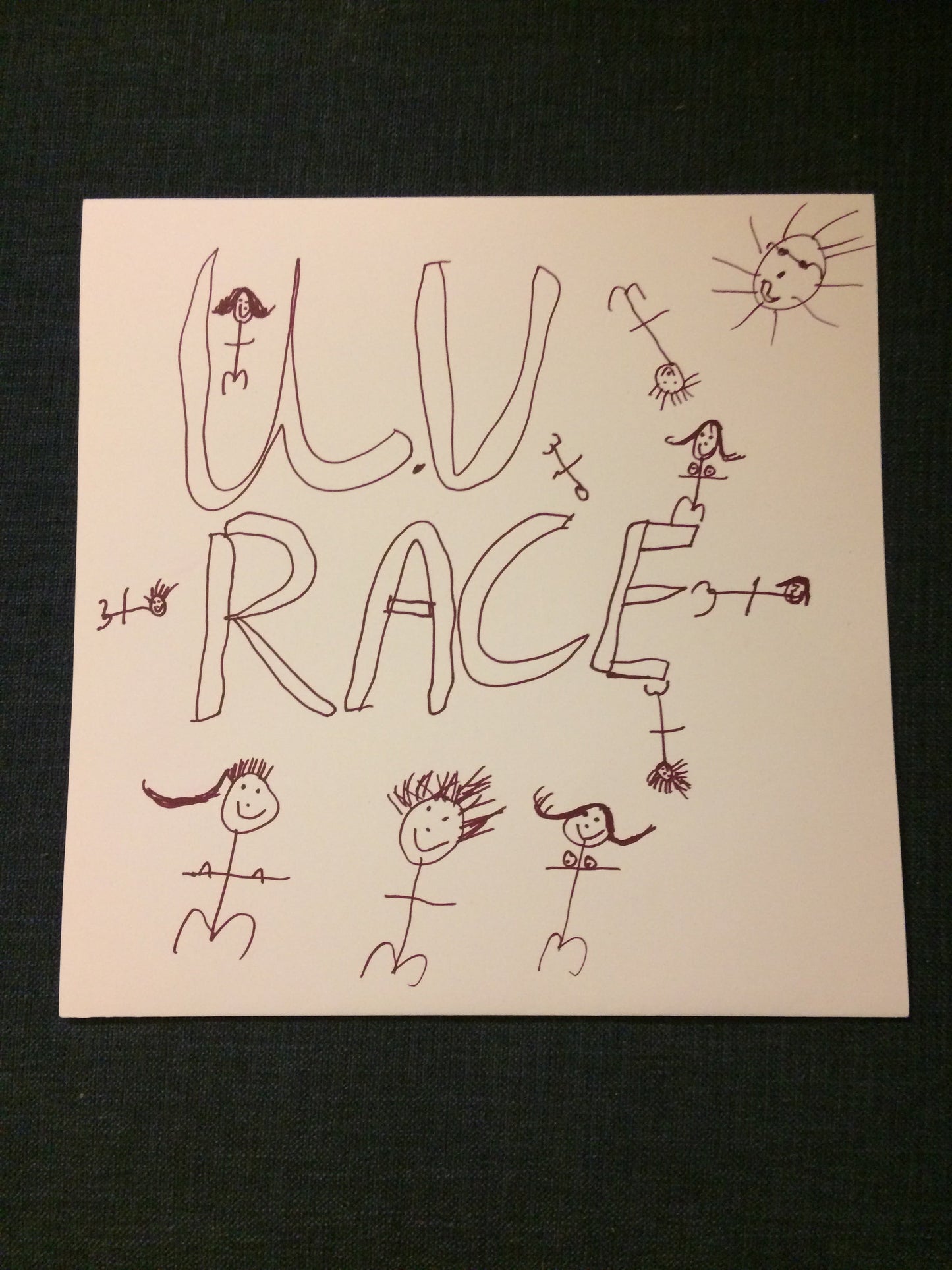 THE UV RACE - "HOMO" LP *LIMITED EDITION COVER*