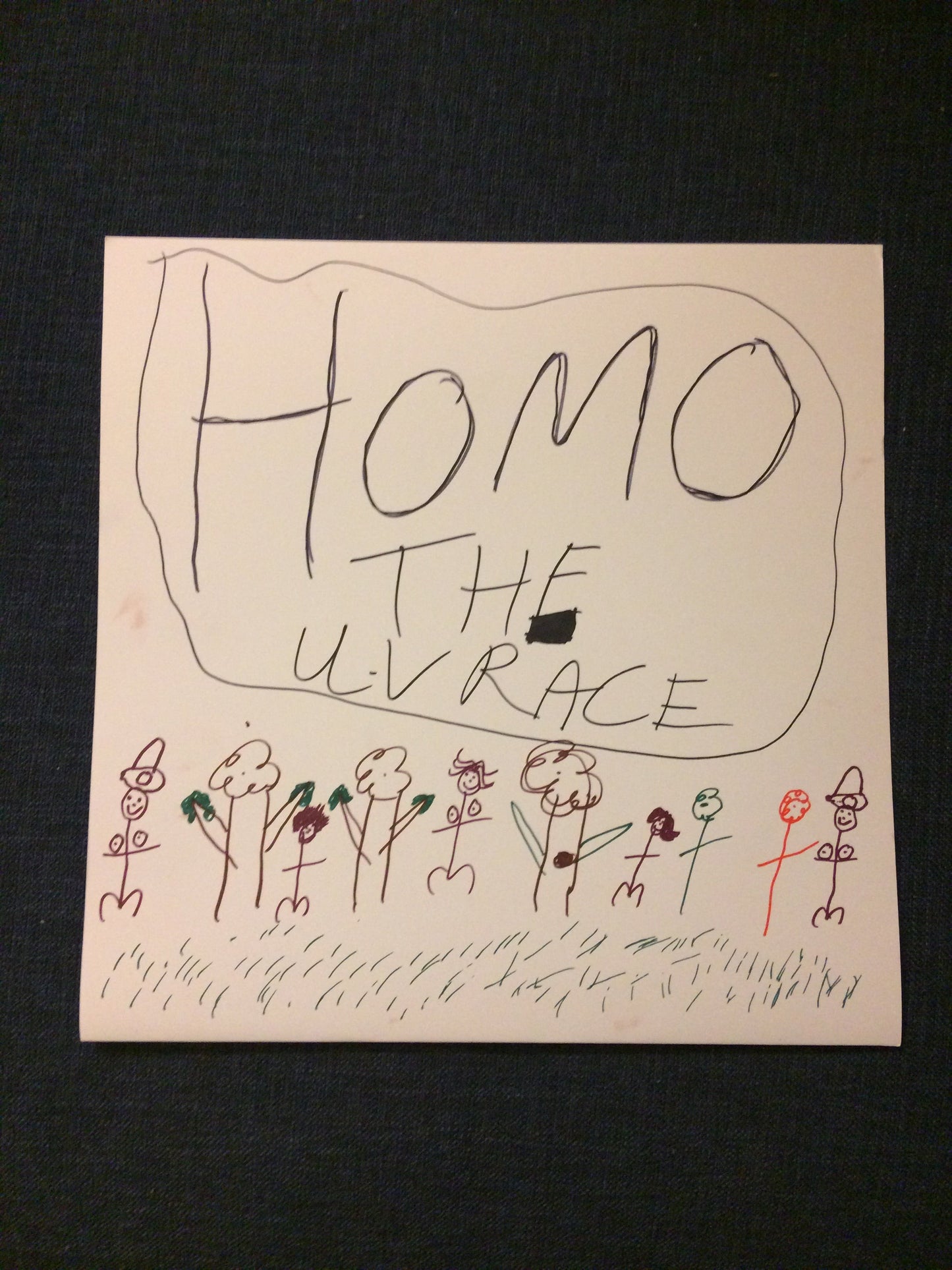 THE UV RACE - "HOMO" LP *LIMITED EDITION COVER*