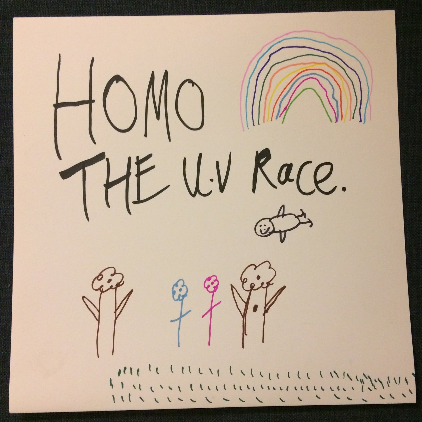 THE UV RACE - "HOMO" LP *LIMITED EDITION COVER*