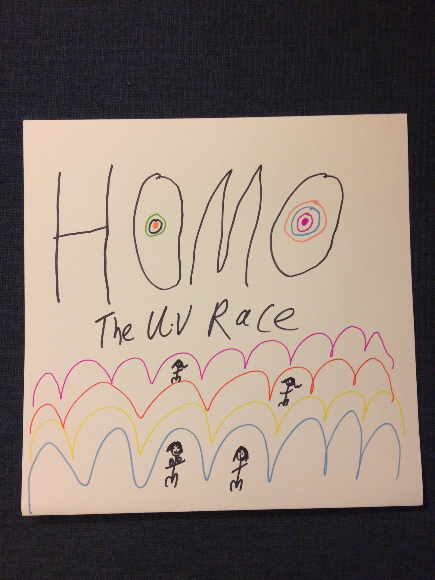 THE UV RACE - "HOMO" LP *LIMITED EDITION COVER*