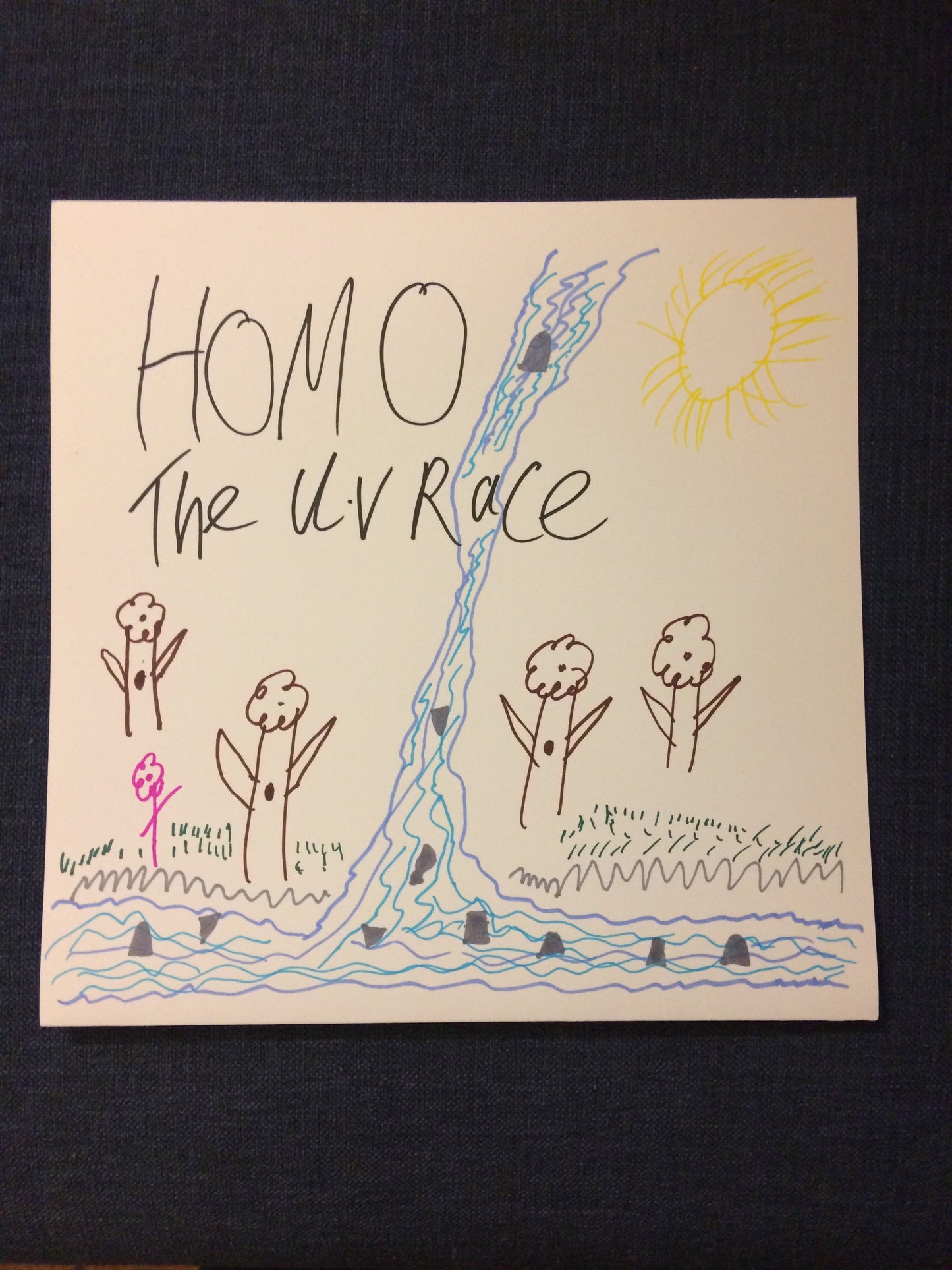 THE UV RACE - "HOMO" LP *LIMITED EDITION COVER*