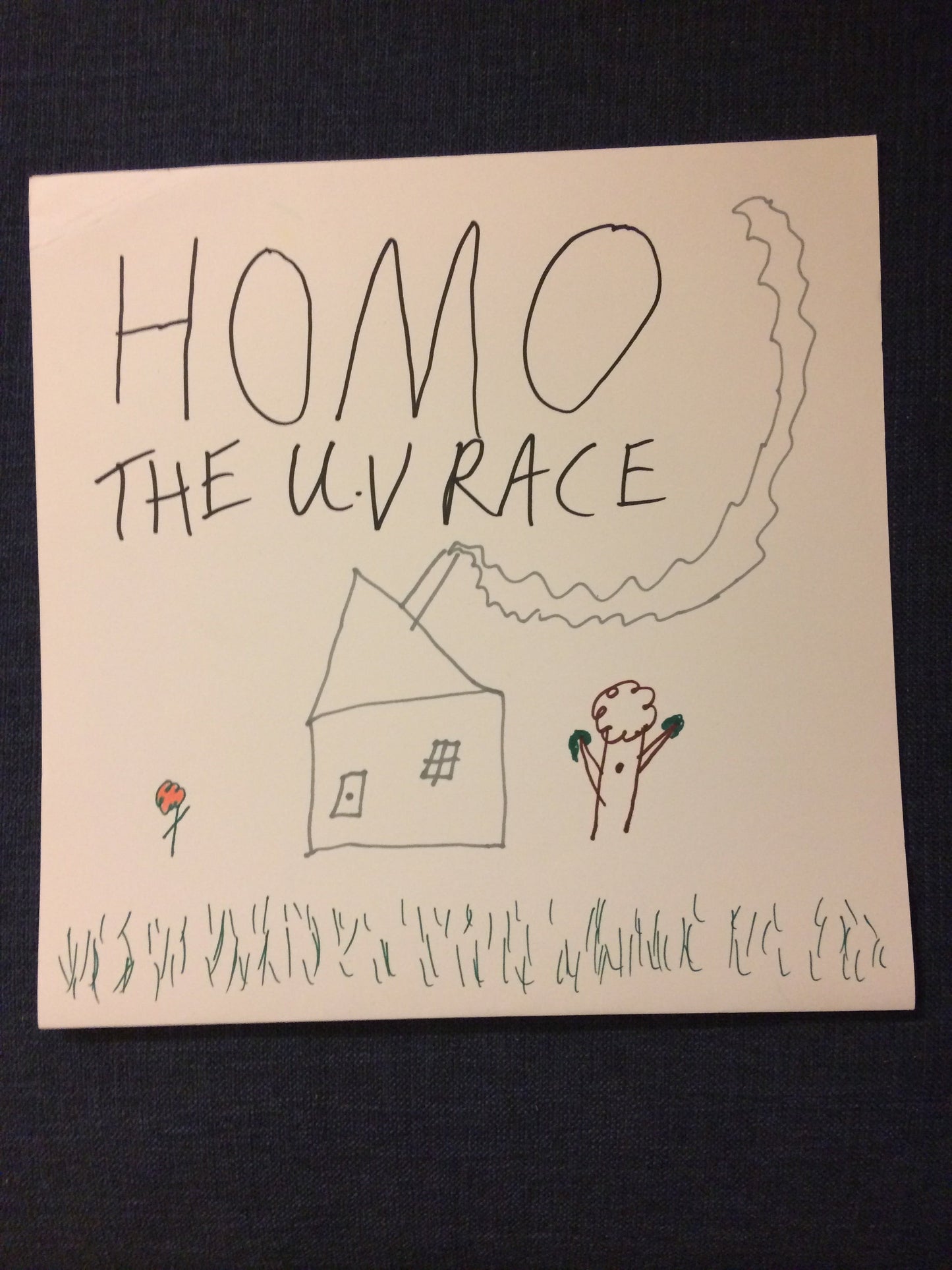 THE UV RACE - "HOMO" LP *LIMITED EDITION COVER*