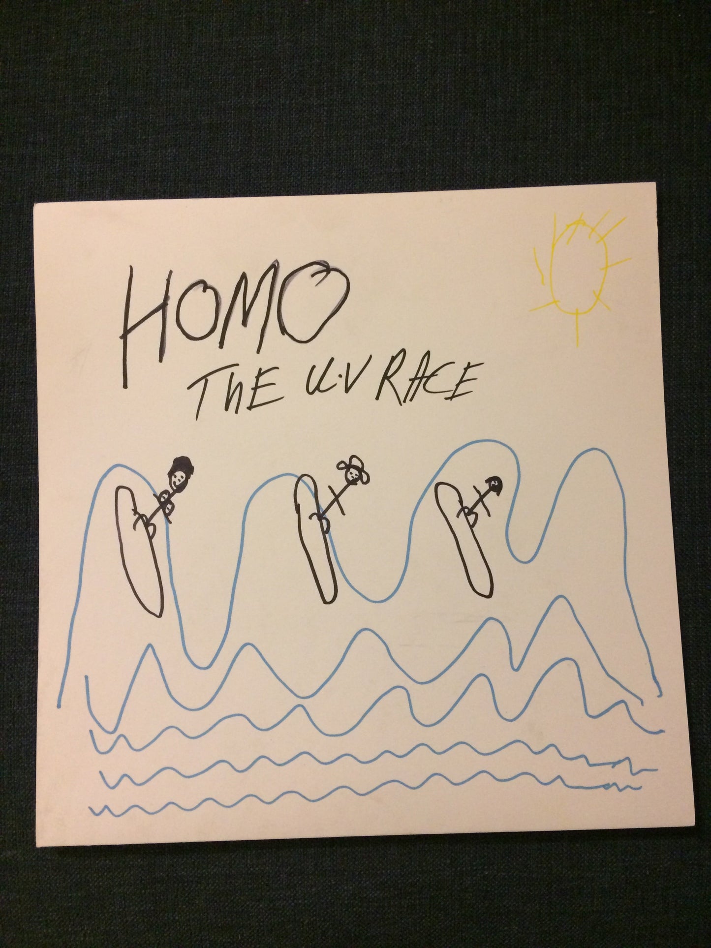 THE UV RACE - "HOMO" LP *LIMITED EDITION COVER*