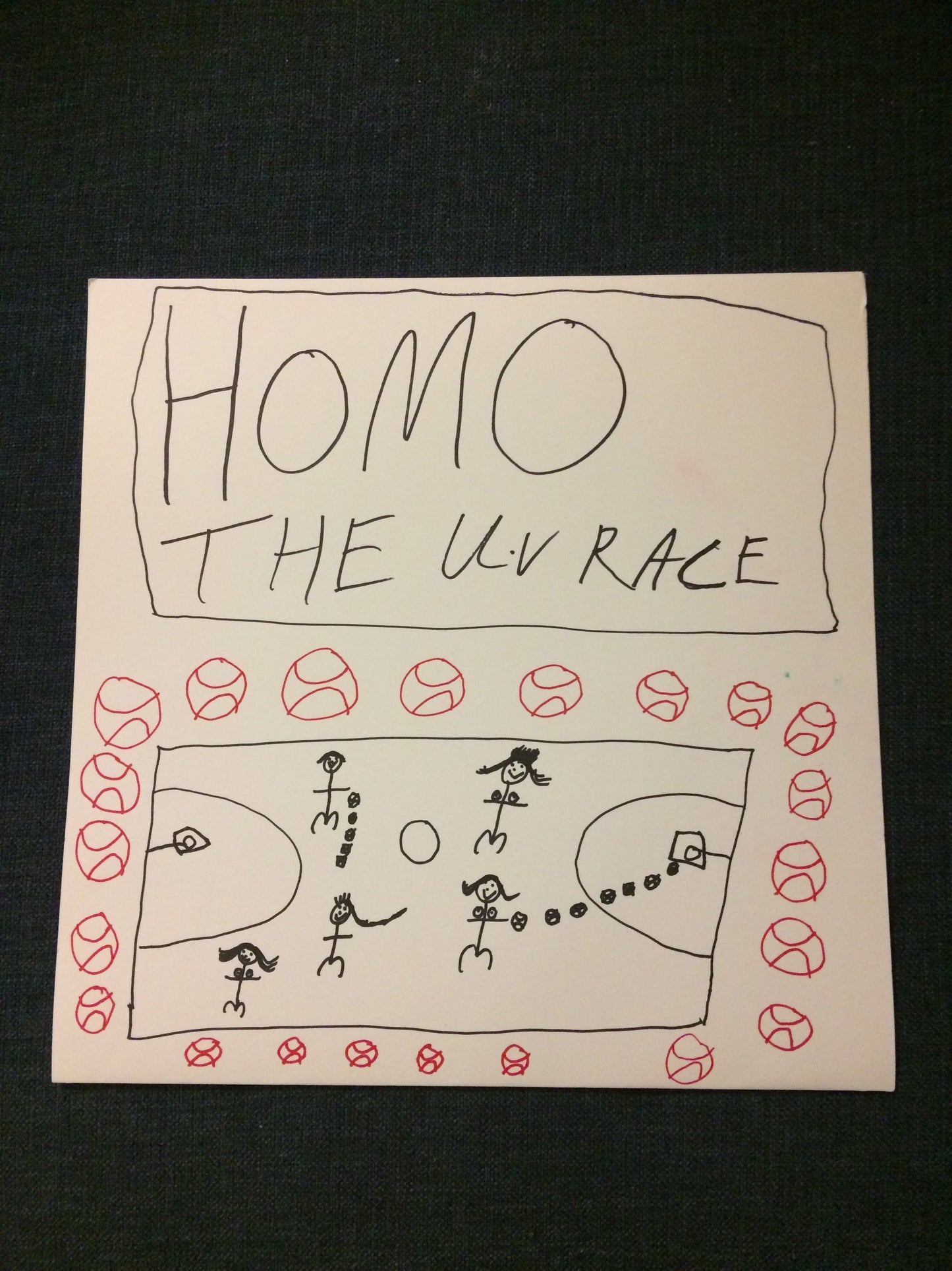 THE UV RACE - "HOMO" LP *LIMITED EDITION COVER*