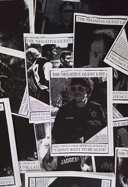 NEGATIVE GUEST LIST - "ISSUES 1-32" ZINE