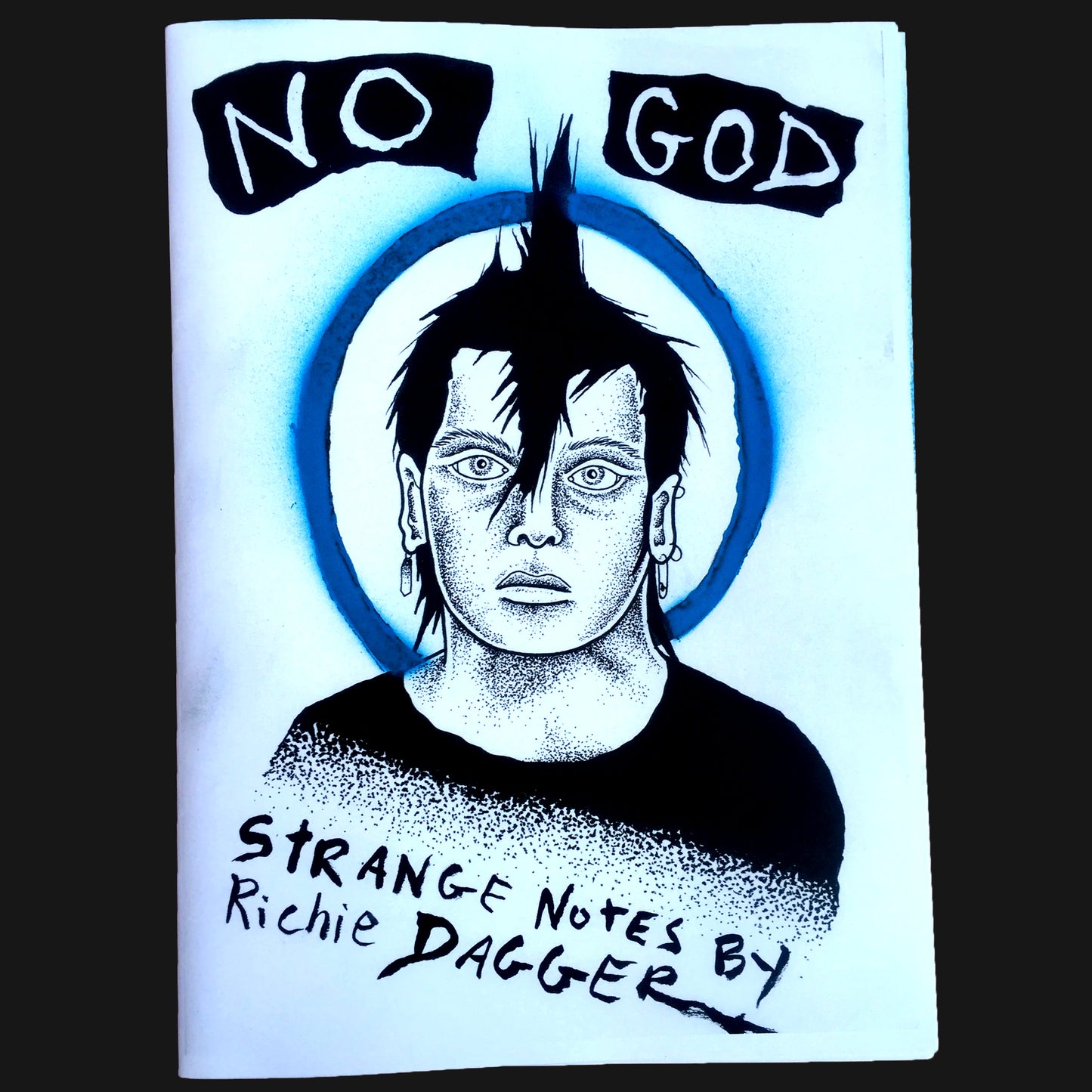 NO GOD - "STRANGE NOTES BY RICHIE DAGGER" ZINE