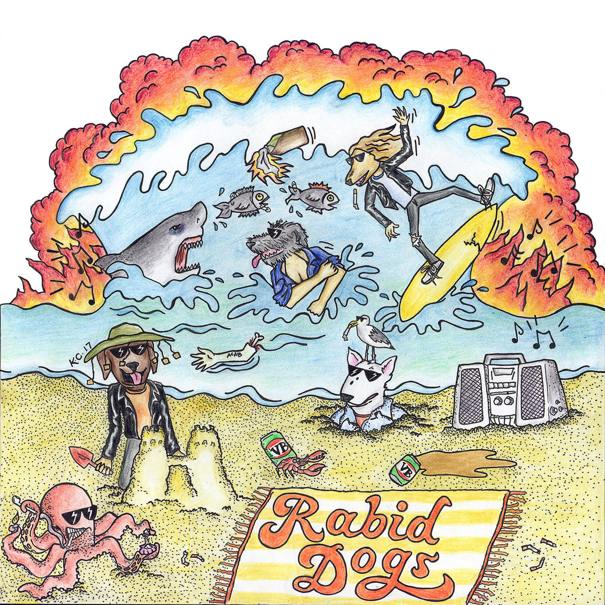 RABID DOGS - "RABID DOGS" 7"