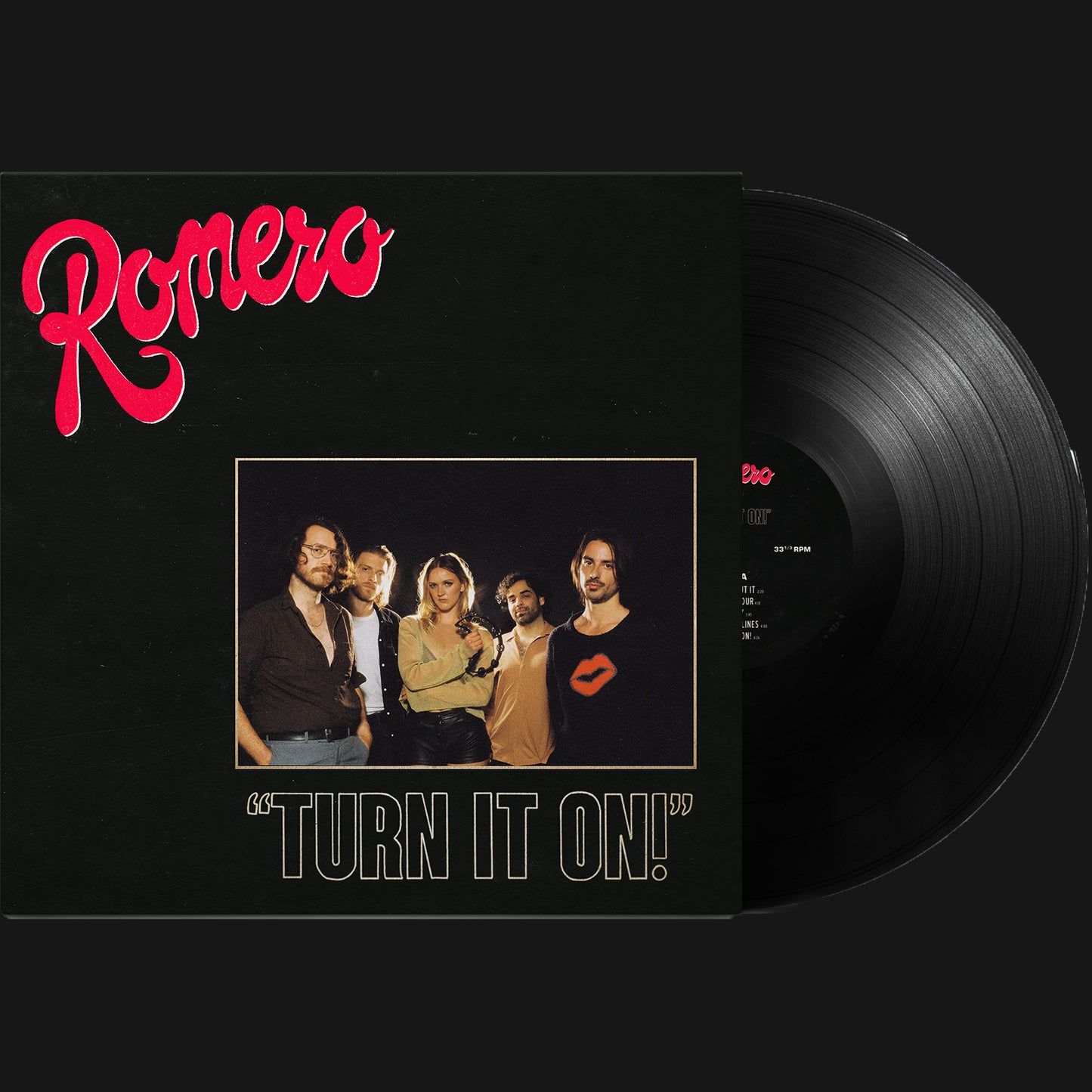 ROMERO - "TURN IT ON!" LP