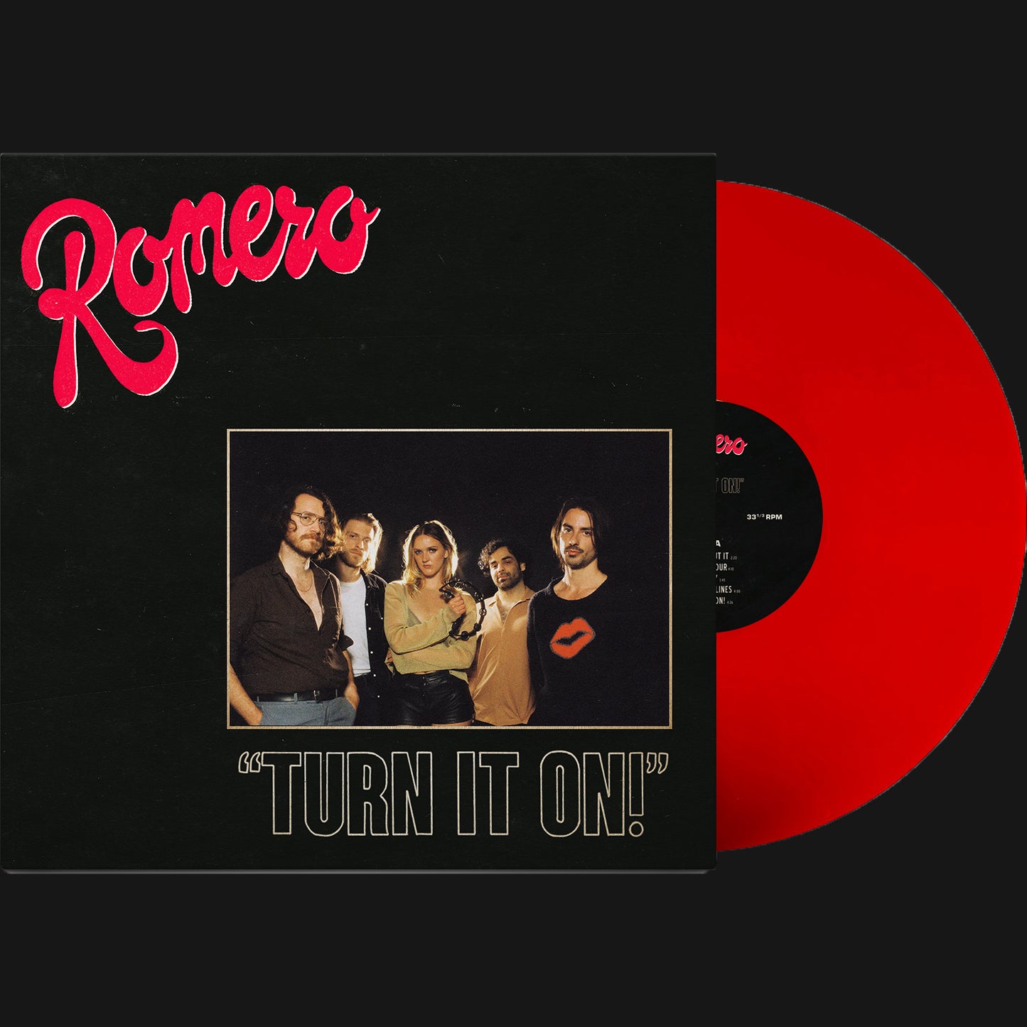 ROMERO - "TURN IT ON!" LP