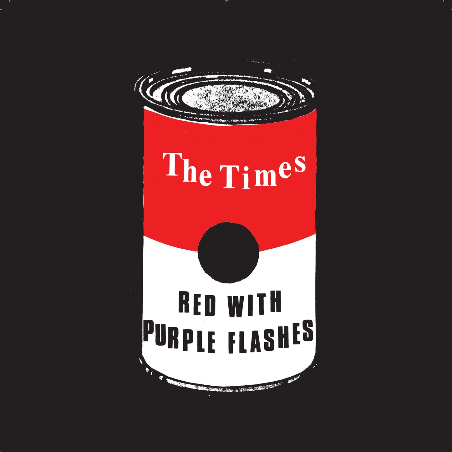 THE TIMES - "RED WITH PURPLE FLASHES" 7"