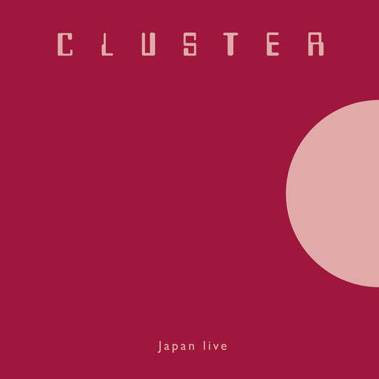 CLUSTER - "JAPAN LIVE" LP