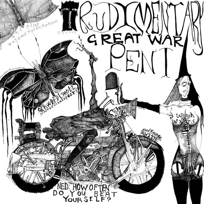 RUDIMENTARY PENI - "GREAT WAR" LP