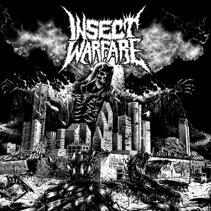 INSECT WARFARE - "WORLD EXTERMINATION" LP