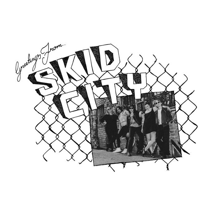 SKID CITY - "GREETINGS FROM SKID CITY" LP