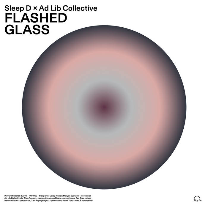 SLEEP D x AD LIB COLLECTIVE - "FLASHED GLASS" 12"